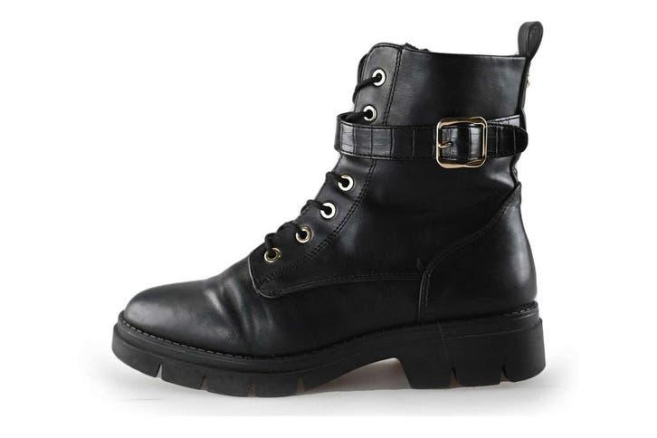 Tamaris Veterboots in maat 40 Zwart, Kleding | Dames, Schoenen, Zwart, Gedragen, Overige typen, Verzenden
