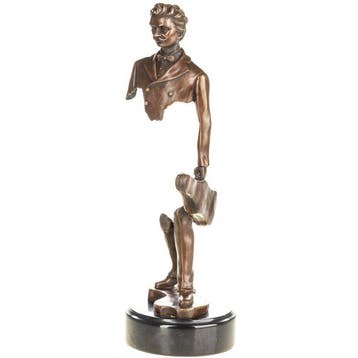 sculptuur, Sculpture en bronze – Le Violoniste, figure