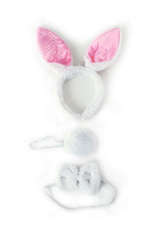 KIMU® Haarband Set Konijn Oren Staart Diadeem Wit Oortjes Ha, Vêtements | Femmes, Costumes de carnaval & Vêtements de fête, Enlèvement ou Envoi
