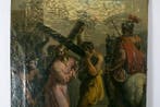 École italienne (XIX) - Gesù è caricato della Croce -