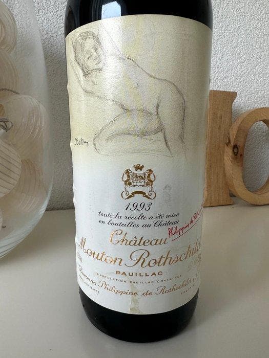 1993 Château Mouton Rothschild - Pauillac 1er Grand Cru, Collections, Vins