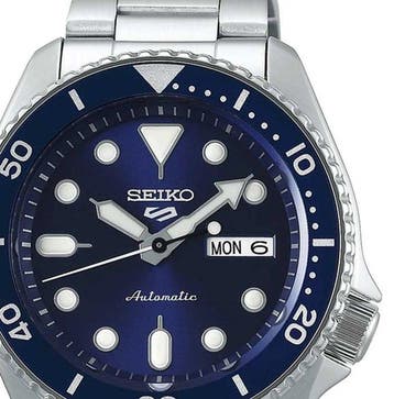 Seiko - Seiko Day-Date Sport Automatic Blu Dial Sub 100 -, Nieuw