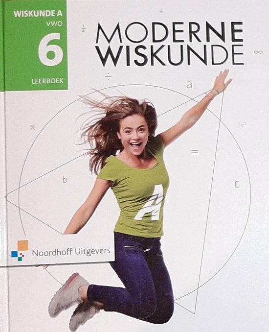 Moderne Wiskunde 11e ed vwo 6 wiskunde A leerboek, Boeken, Schoolboeken, Zo goed als nieuw, Verzenden