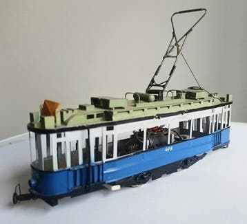 onbekend H0 - Autorail (1) - Tram modèle avec moteur, Hobby & Loisirs créatifs