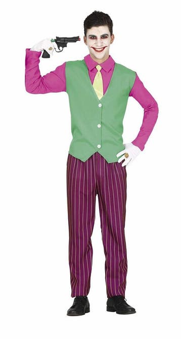 Joker Kostuum Kind Roze, Verzenden