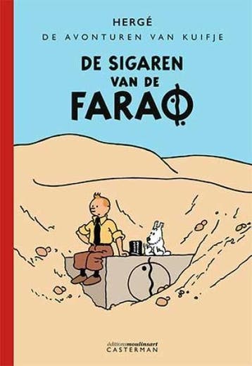 De Sigaren van de Farao (Ingekleurd) Stripboek, Ophalen of Verzenden