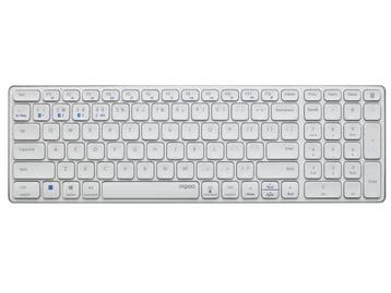 Veiling - Rapoo E9700M Bluetooth Toetsenbord QWERTZ, Informatique & Logiciels, Claviers