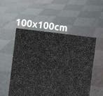 TAPIJTTEGELS 100x100 cm voor evenementen, beurzen, toonzaal, Verzenden, 75 m² of meer, Nieuw, Tapijttegels