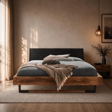 Van Schaik Noah Eiken Balkenbed - 180 x 200