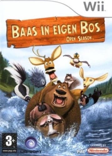 Baas in Eigen Bos Open Season (Wii Games), Ophalen of Verzenden, Zo goed als nieuw