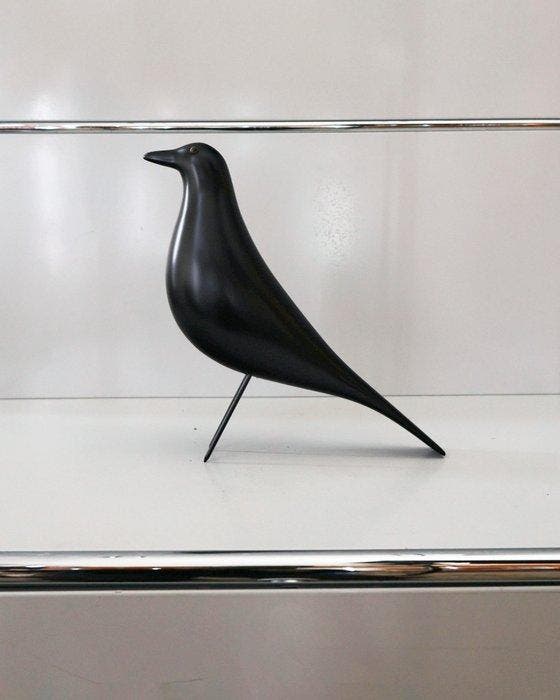 Vitra - Beeldje - Eames House Bird - Hout, Antiek en Kunst, Antiek | Meubels | Stoelen en Sofa's