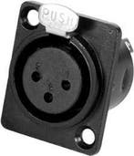 2dekans | XLR-CHASSIS CONNECTOR - XLR 3-POLIG VROUWELIJK -, Ophalen of Verzenden, Nieuw