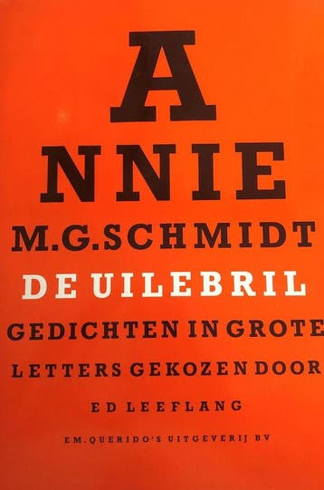 De uilebril 9789021481357 Schmidt, Livres, Livres pour enfants | 0 an et plus, Verzenden, Schmidt
