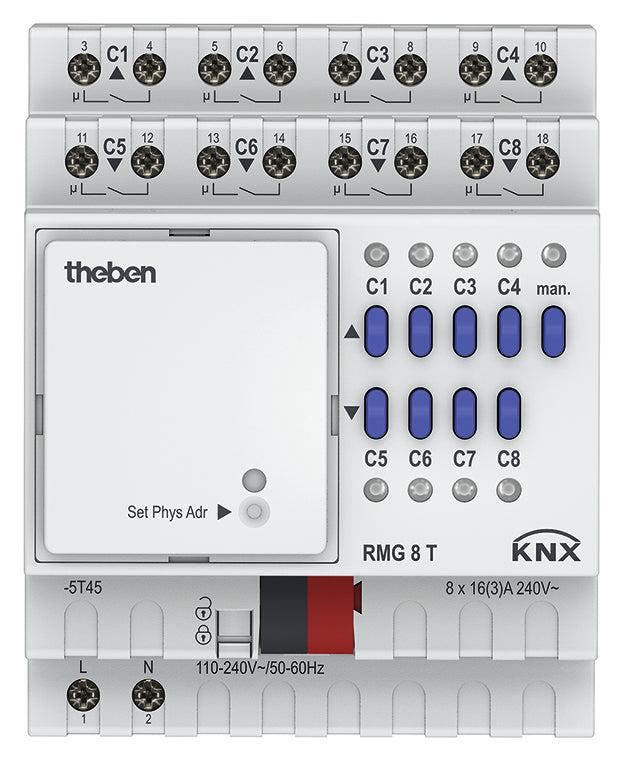 Theben RMG Bus-schakelactor - 4930200, Doe-het-zelf en Bouw, Elektriciteit en Kabels, Verzenden