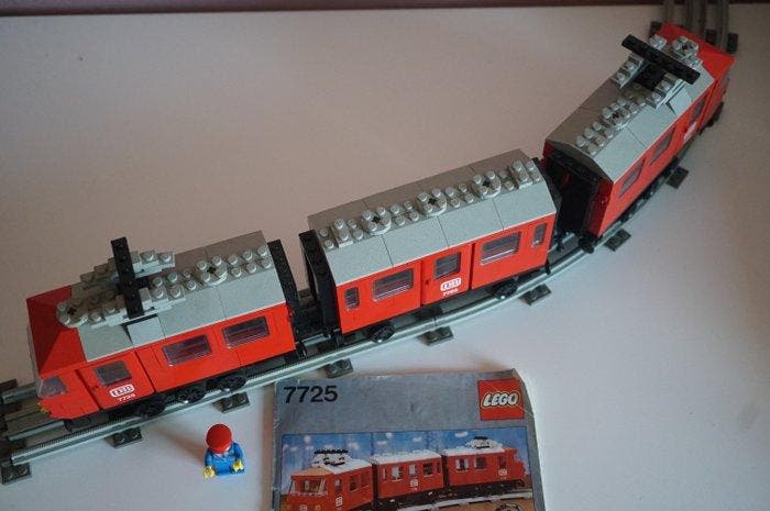 Lego Set - 7725 - Train - Electric Passenger Train, Kinderen en Baby's, Speelgoed | Duplo en Lego