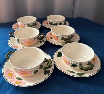 Villeroy & Boch - Wildrose - Service de table pour 6 (12) -