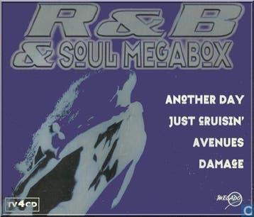 Various - R & B & Soul MegaBox (4xCD, 1997), Verzenden, Gebruikt