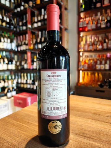2016 Grattamacco - Bolgheri Superiore - 1 Fles (0,75 liter), Nieuw