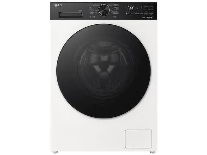 LG - Wasmachine Voorlader - 11 kg - Wit, Electroménager, Lave-linge, Envoi