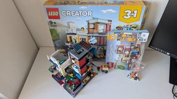 Lego Set - 31097 - Creator 3in1 - Townhouse Pet Shop & Café, Nieuw