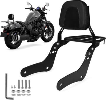 Sissybar Rebel 1100 + Bagagerek | 36% Korting | Retour deal, Motoren, Onderdelen | Overige, Verzenden, Nieuw