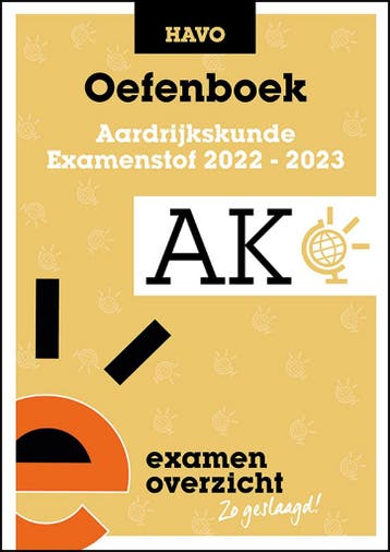 ExamenOverzicht - Oefenboek Aardrijkskunde HAVO, Verzenden, Gelezen, ExamenOverzicht