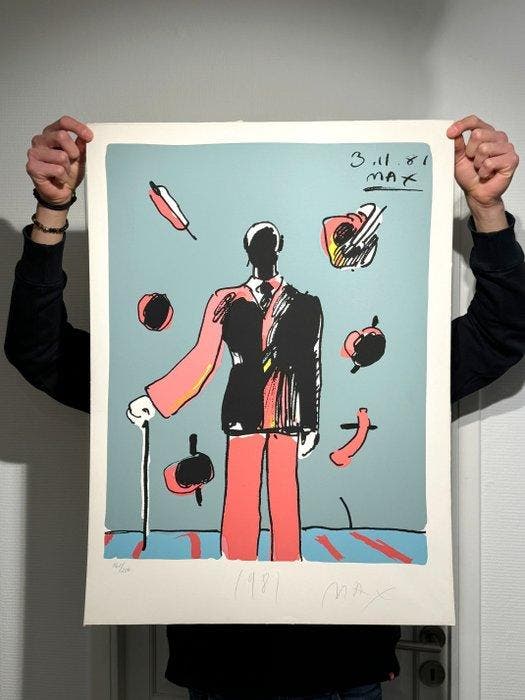 Peter Max (1937) - Data General 2000, Antiek en Kunst, Antiek | Overige Antiek