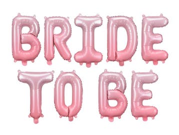 Roze Helium Ballonnen Set Bride To Be 3,5m, Verzenden, Nieuw