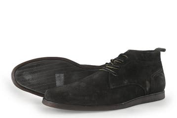 Manfield Veterschoenen in maat 43 Zwart, Verzenden, Veterschoenen