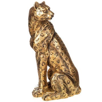 Figurine - Leopard - Résine
