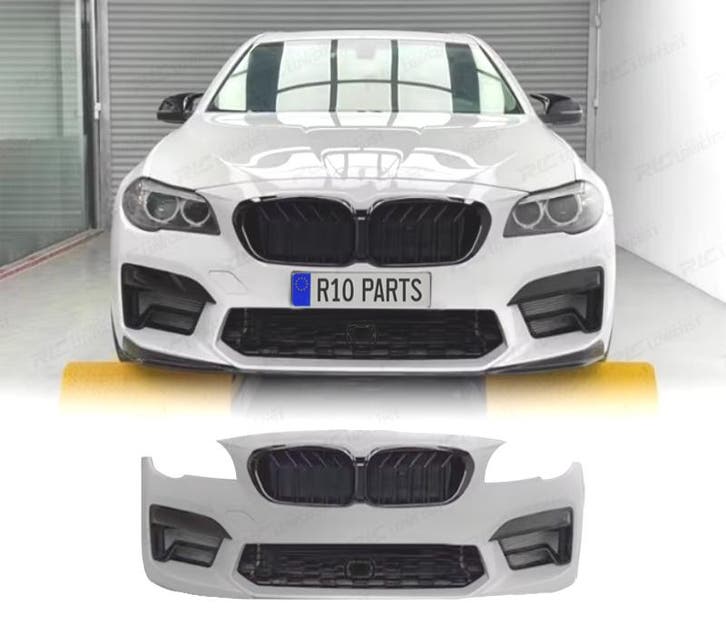PARE-CHOCS AVANT BMW F10 F11 13-17 LOOK G30 M5 + CALANDRES, Auto-onderdelen, Carrosserie, Verzenden