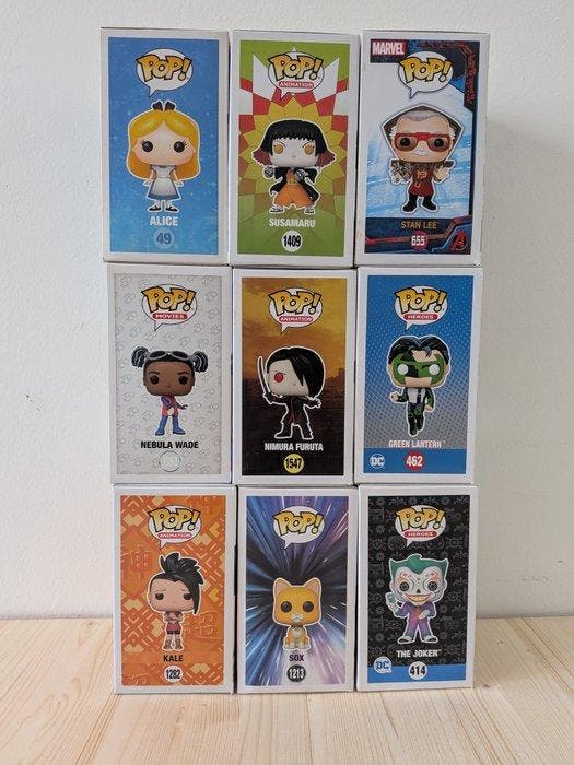 Funko - Funko Pop - mixed lot, Antiek en Kunst, Antiek | Speelgoed