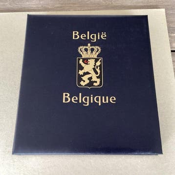 België 1998/2002 - Davo V luxe album 1998-2002 leeg maar met, Postzegels en Munten, Gestempeld