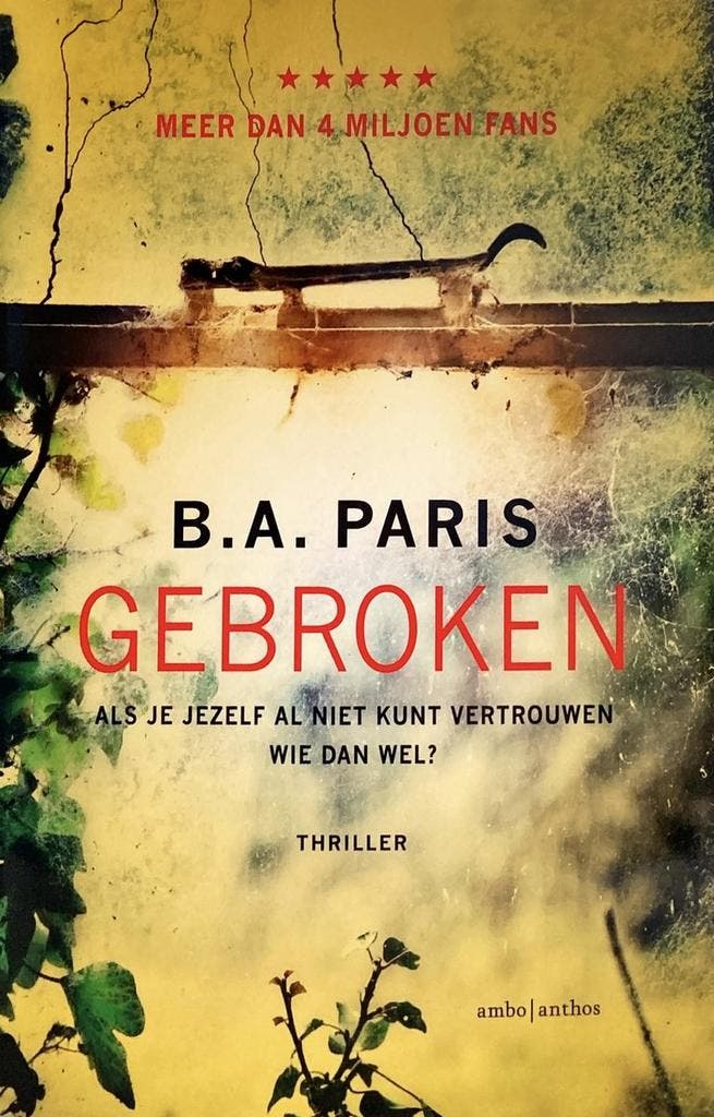Gebroken - BA. Paris 9789026345555 BA. Paris, Boeken, Taal | Engels, Zo goed als nieuw, Verzenden