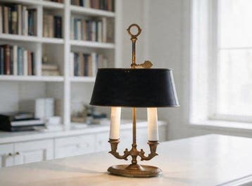 Bouilotte lamp - Style Empire - Brons, Metaal