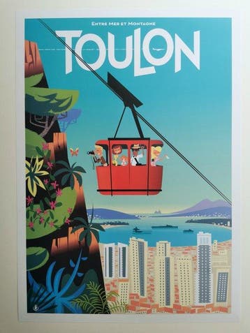 Monsieur Z - Toulon - Téléphérique du Mont Faron - 2020s