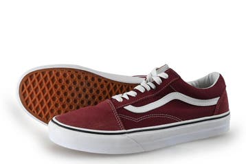 Vans Sneakers in maat 42½ Rood, Kleding | Heren, Schoenen, Overige kleuren, Verzenden, Zo goed als nieuw, Sneakers
