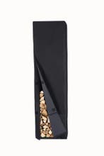 Lendo Online Housse pour Range-bûches 100x25x196 cm Noir