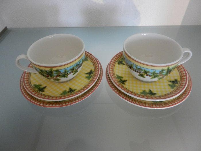 Rosenthal - Versace - Koffie- en theeservies (6) - Rosenthal, Antiquités & Art, Antiquités | Meubles | Tables