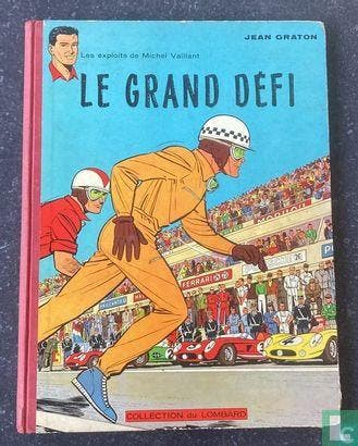 Michel Vaillant - Le grand défi - 1959, Livres, BD, Envoi