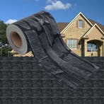 vidaXL Tuinscherm steen-look 35x0,19 m PVC grijs, Tuin en Terras, Verzenden, Nieuw
