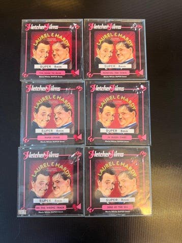 Laurel & Hardy - Extensive Collection – Super 8 Films,, Verzamelen, Nieuw