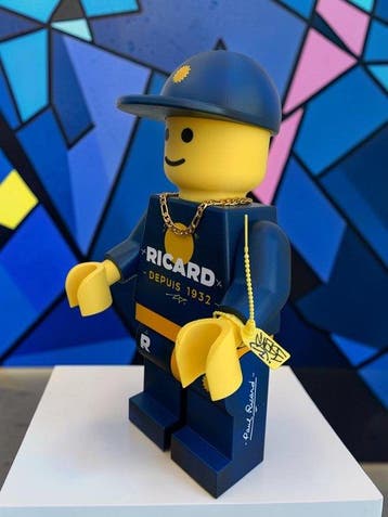 Ricard - Speelgoed figuur RICARD YELLOW AND BLUE - Frankrijk