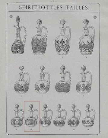 Val Saint Lambert - Hubert Fouarge - Carafe - Cristal -