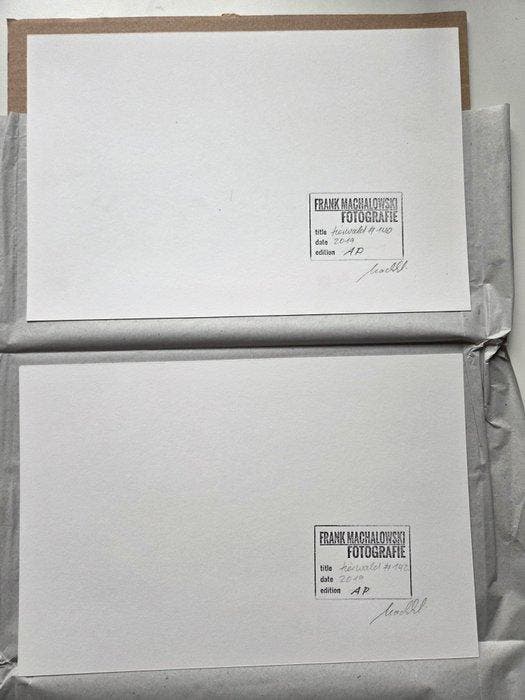 Frank Machalowski - Feuerwald #140; Feuerwald #142, Antiquités & Art, Art | Objets design