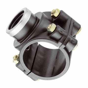 PVC aanboorzadel 50mm 1/2, Tuin en Terras, Zwembad-toebehoren, Ophalen of Verzenden, Nieuw