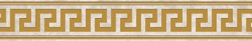 VERSACE Greca Bianco/Oro Sabbiato 9.8x60 DECORTEGEL /, Ophalen of Verzenden, Nieuw