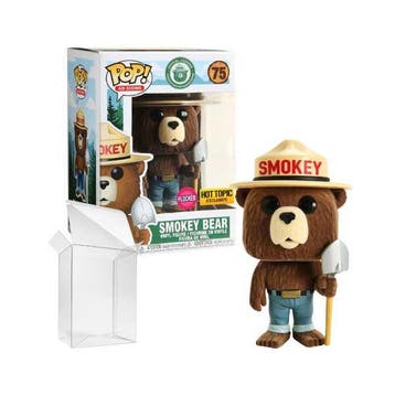 Funko Pop! Ad Icons: Smokey the Bear Flocked Hot Topic  #75, Verzenden, Nieuw