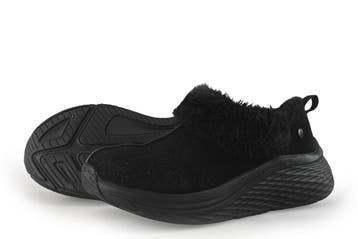 Skechers Instappers in maat 38 Zwart, Skechers, Verzenden, Gedragen, Instappers
