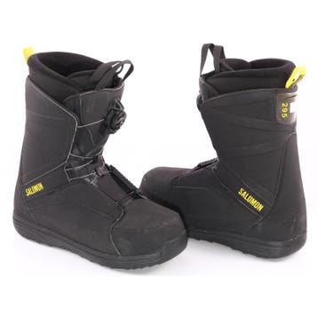 43 44 45 46 snowboard schoenen SALOMON FACTION BOA, BLACK/ye, Sport en Fitness, Verzenden, Gebruikt